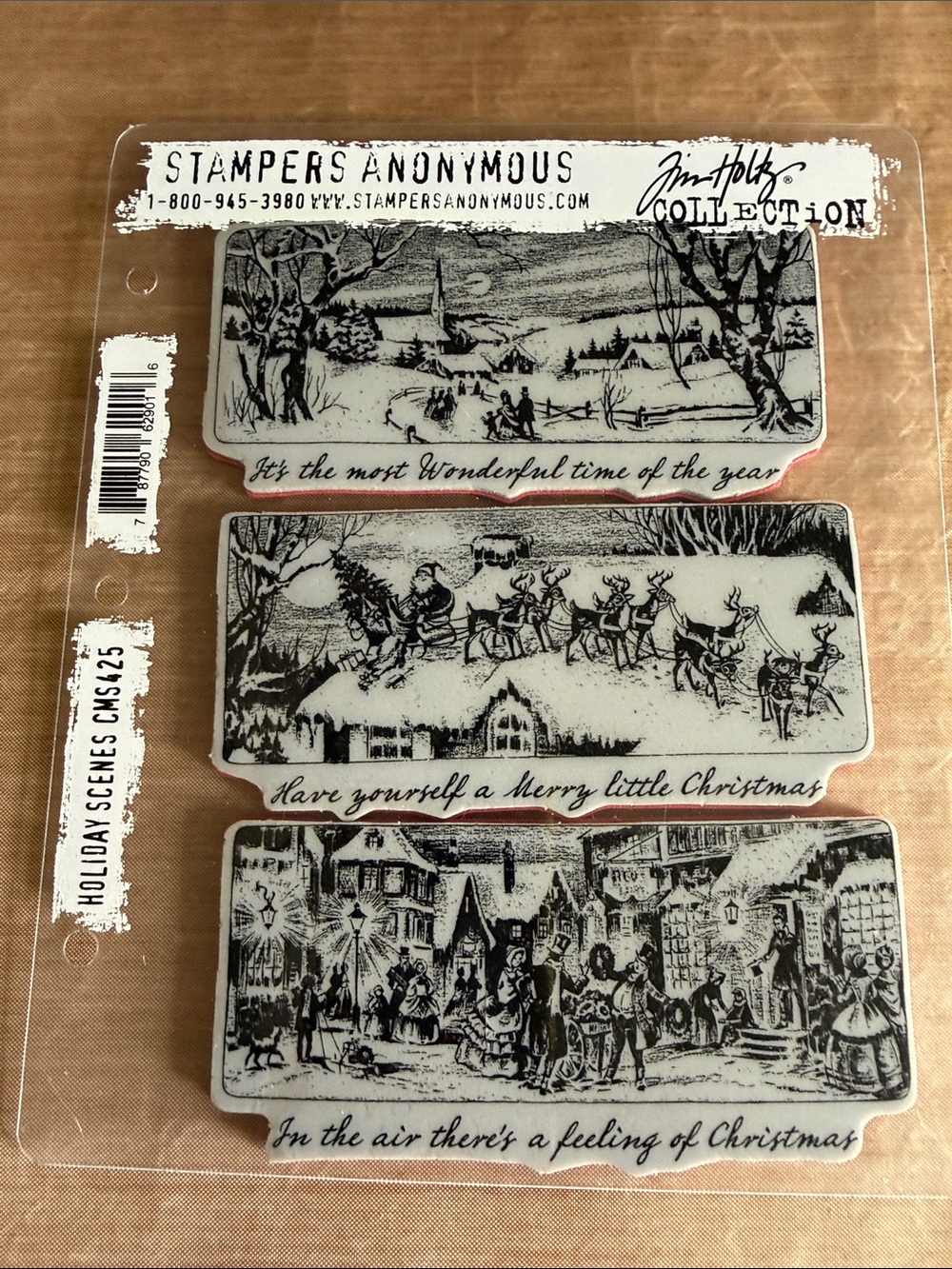 Stampers Anonymous Tim Holtz Holiday Scenes stamps